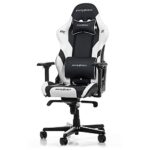 Chaise Gaming DXRacer Gladiator G001 Simili Cuir Noir-Blanc jusqu'à 2m