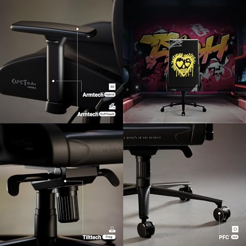 Chaise Gaming Diablo X-Custom: Confort, Élégance et Accessoires Inclus