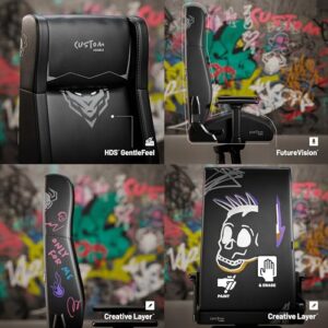 Chaise Gaming Diablo X-Custom: Confort, Élégance et Accessoires Inclus