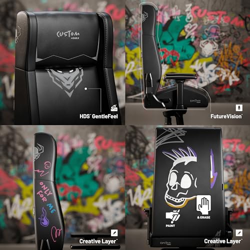 Chaise Gaming Diablo X-Custom: Confort, Élégance et Accessoires Inclus
