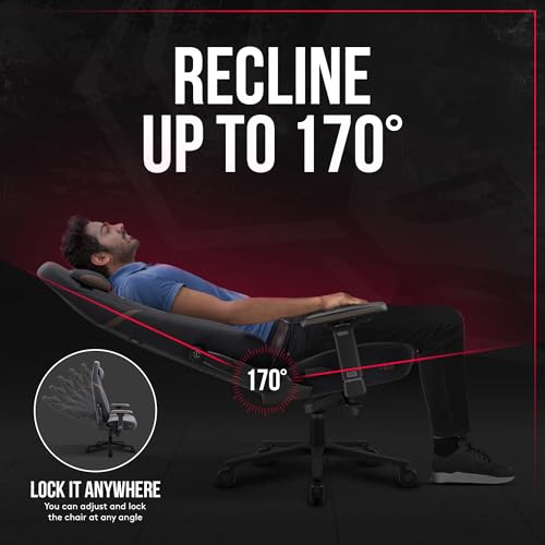 Chaise Gaming Diablo X-Eye 2.0 – Ergonomique, Accoudoirs et Dossier Réglables
