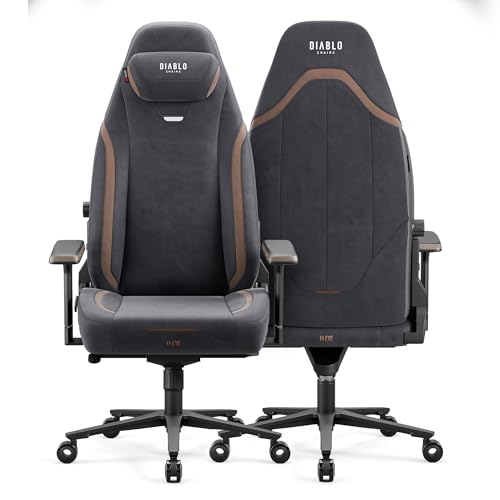 Chaise Gaming Diablo X-Eye 2.0 – Ergonomique, Accoudoirs et Dossier Réglables