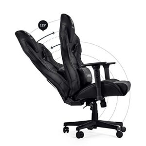 Chaise Gaming Diablo X-Fighter avec Accoudoirs 3D et Coussin Lombaire Noir