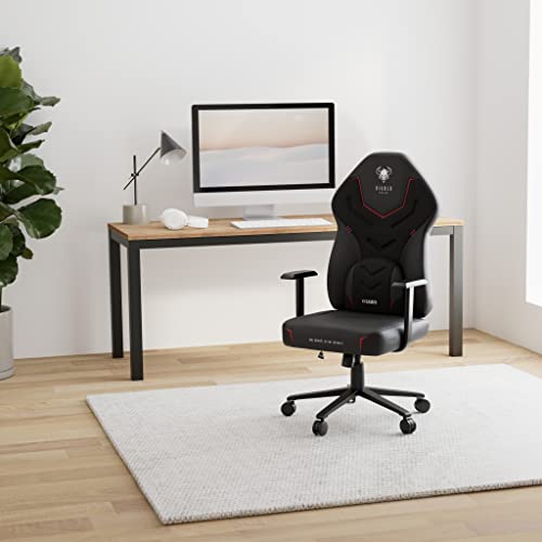 Chaise Gaming Diablo X-Gamer 2.0 Ergonomique avec Accoudoirs et Coussin Lombaire