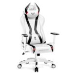 Chaise Gaming Diablo X-Horn XL avec Accoudoirs 3D et Inclinaison Blanc