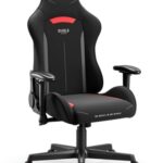 Chaise Gaming Diablo X-Starter Ergonomique Noir avec Accoudoirs Réglables
