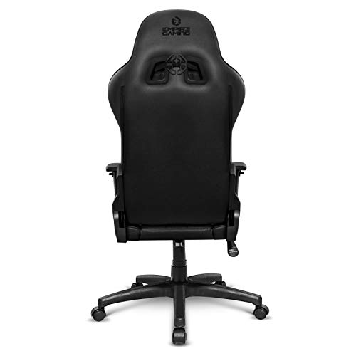 Chaise Gaming EMPIRE GAMING Black Edition – Cuir Véritable Ergonomique