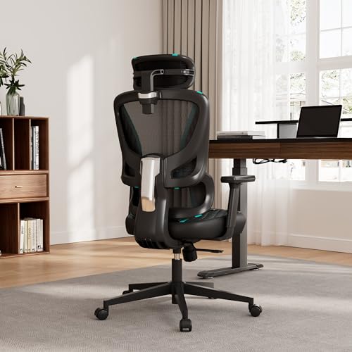 Chaise Gaming EUREKA ERGONOMIC avec Dossier Inclinable et Accoudoirs 3D