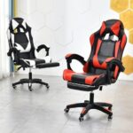 Chaise Gaming Ergonomique IZTOSS - Réglable, Appui-tête et Soutien Lombaire