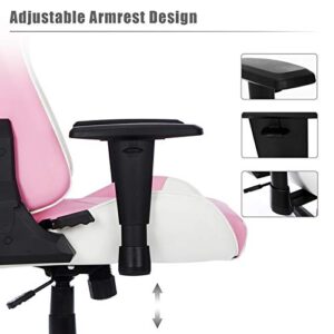 Chaise Gaming Ergonomique IntimaTe WM Heart avec Appui Tête et Accoudoirs Réglables