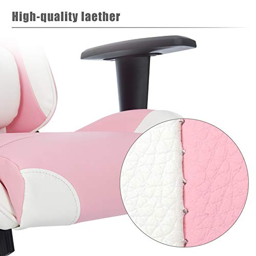 Chaise Gaming Ergonomique IntimaTe WM Heart avec Appui Tête et Accoudoirs Réglables