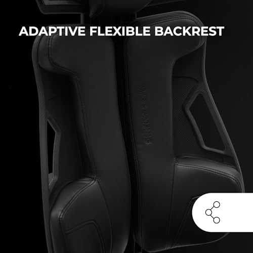 Chaise Gaming Ergonomique Mars Gaming MGC-Elite, Dossier Flexible et Accoudoirs Ajustables