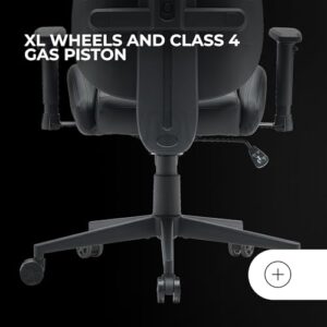 Chaise Gaming Ergonomique Mars Gaming MGC-Elite, Dossier Flexible et Accoudoirs Ajustables