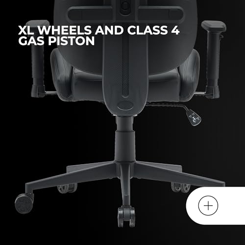 Chaise Gaming Ergonomique Mars Gaming MGC-Elite, Dossier Flexible et Accoudoirs Ajustables