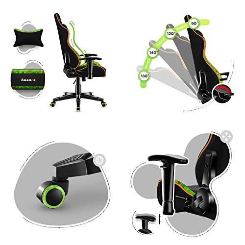 Chaise Gaming Huzaro Ranger 6.0 | Ergonomique, Réglable, 130 kg
