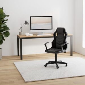 Chaise Gaming KAYELLES Sena-E Junior, Simili Cuir, Hauteur Réglable, 360° Pivotant