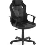 Chaise Gaming KAYELLES Sena-E Junior, Simili Cuir, Hauteur Réglable, 360° Pivotant