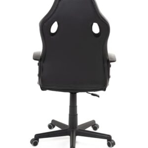 Chaise Gaming KAYELLES Sena-E Junior, Simili Cuir, Hauteur Réglable, 360° Pivotant