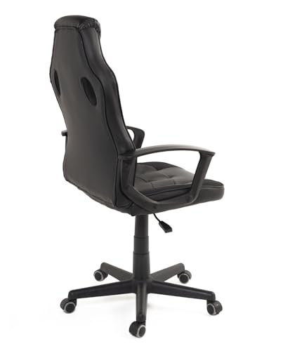 Chaise Gaming KAYELLES Sena-E Junior, Simili Cuir, Hauteur Réglable, 360° Pivotant