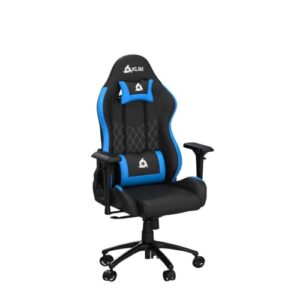Chaise Gaming KLIM Esports Ergonomique Bleu 2022 avec Coussins Lombaires et Cervicaux