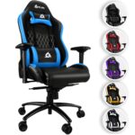 Chaise Gaming KLIM Esports Ergonomique Bleu 2022 avec Coussins Lombaires et Cervicaux