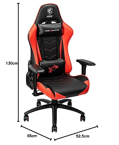 Chaise Gaming MSI Normal 9S6-B0Y10D-006 Noir pour Confort Optimal