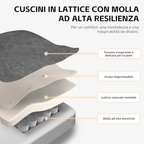 Chaise Gaming PZDO Ergonomique avec Repose-Pieds et Tissu High-Tech Noir