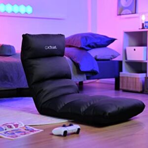 Chaise Gaming Pliable Trust Gaming GXT 718 avec Appuie-tête Réglable – Noir