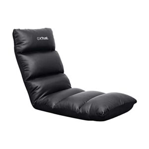 Chaise Gaming Pliable Trust Gaming GXT 718 avec Appuie-tête Réglable – Noir