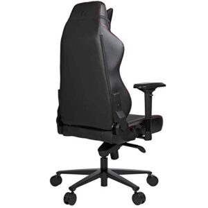 Chaise Gaming REKT Legend-R Noir Ergonomique, Inclinable 180°, Coussin Lombaire Ajustable