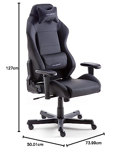 Chaise Gaming Robas Lund DX Racer 3 Ergonomique Réglable Noir