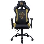 Chaise Gaming Subsonic Le Seigneur des Anneaux, Fauteuil Noir Taille L
