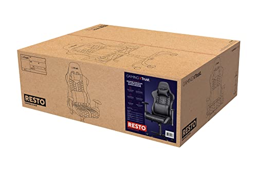 Chaise Gaming Trust Gaming GXT 708 Resto – Dossier Réglable et Pivotant 360°