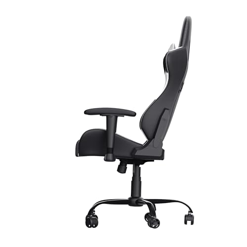Chaise Gaming Trust Gaming GXT 708W – Dossier Réglable 360° Blanche