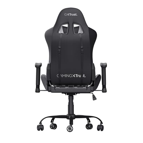 Chaise Gaming Trust Gaming GXT 708W – Dossier Réglable 360° Blanche