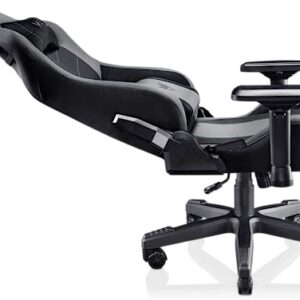 Chaise Gaming VALK Gaia Onyx Noir – Ergonomique, Tissu Respirant, Accoudoirs 4D