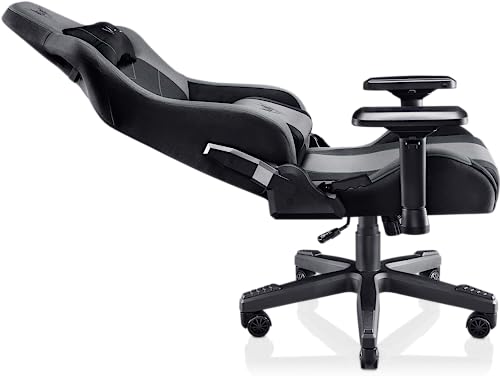 Chaise Gaming VALK Gaia Onyx Noir – Ergonomique, Tissu Respirant, Accoudoirs 4D
