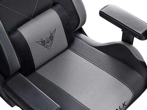 Chaise Gaming VALK Gaia Onyx Noir – Ergonomique, Tissu Respirant, Accoudoirs 4D