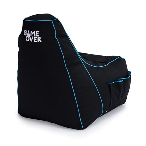 Chaise Pouf de Jeux Vidéos Lichklinge | Fauteuil Gamer Ergonomique avec Poches