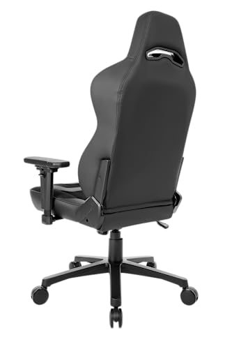 Chaise de Bureau AKRacing Obsidian en Similicuir PU et Microfibre Noir
