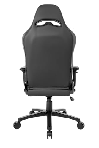Chaise de Bureau AKRacing Obsidian en Similicuir PU et Microfibre Noir