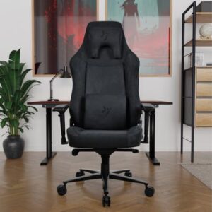 Chaise de Bureau Arozzi Vernazza XL Supersoft™ Ergonomique 170 kg – Pure Black