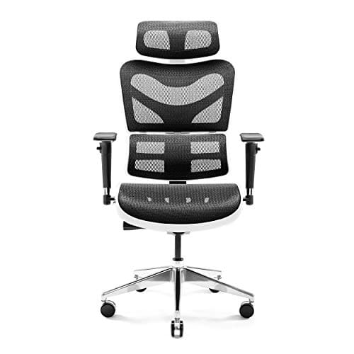 Chaise de Bureau Ergonomique Diablo V-Commander avec Accoudoirs 3D et Soutien Lombaire