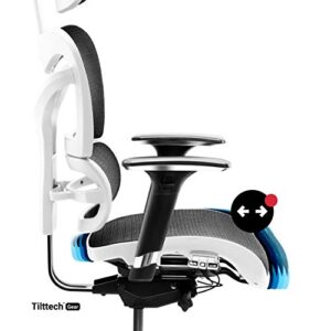 Chaise de Bureau Ergonomique Diablo V-Commander avec Accoudoirs 3D et Soutien Lombaire
