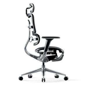 Chaise de Bureau Ergonomique Diablo V-Master avec Accoudoirs 3D et Repose-Pieds