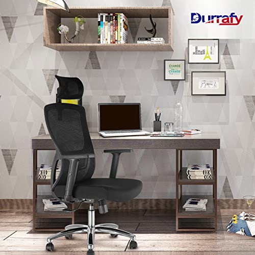 Chaise de Bureau Ergonomique Maille Respirante – Fauteuil Confortable Réglable 150KG