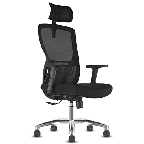 Chaise de Bureau Ergonomique Maille Respirante – Fauteuil Confortable Réglable 150KG
