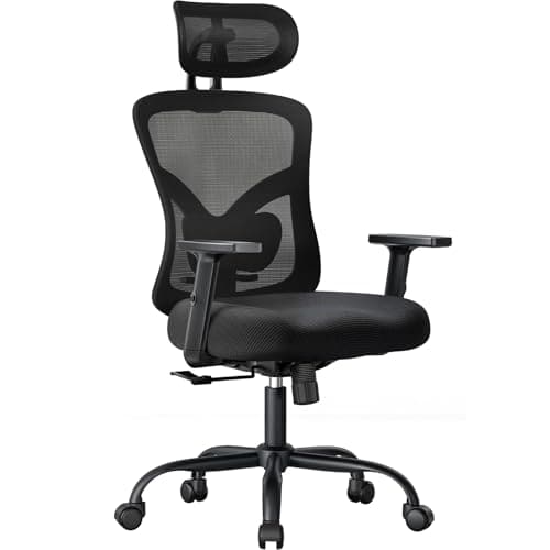 Chaise de Bureau Ergonomique NOBLEWELL avec Support Lombaire et Inclinaison à 130°