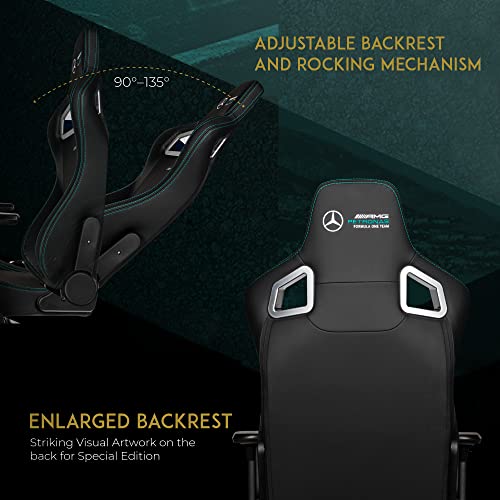 Chaise de Bureau Ergonomique Noblechairs Epic – Edition Formula One 2021