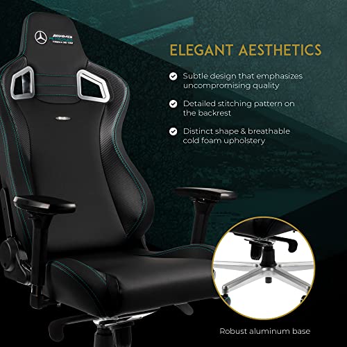 Chaise de Bureau Ergonomique Noblechairs Epic – Edition Formula One 2021